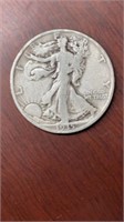 1935-S Walking Liberty half dollar