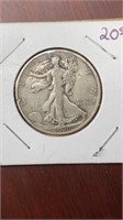 1920-S Walking Liberty half dollar