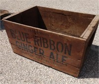 Blue Ribbon Ginger Ale box