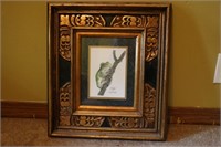 Jerry Bishop Signed & Numbered Print w/ Frog