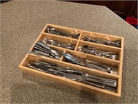 Complete Silverware Set with Tray