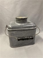 Gray Agate Lunch Pail