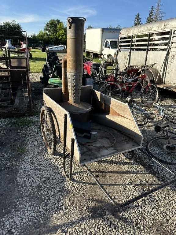 2-Wheel Manure Cart