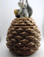 Metlox USA Squirrel W/ Acorn Cookie Jar