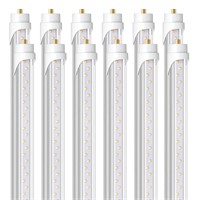 Barrina 8 FT LED Tube Lights, 44W 5500lm 5000K,