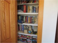 Contents of Closet #2, Books, Cookbooks, Novels