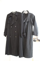 Anne Klein and Vintage Womens Trench Coats Size L