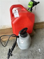 GAS CAN AND CHEMICAL SPRAYER