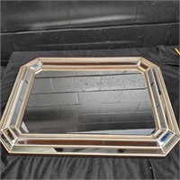 Mirrored frame mirror   - K