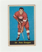 1960 Parkhurst Pete Goegan Hockey Card