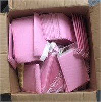 BOX OF SHIPPING BAGS - PINK