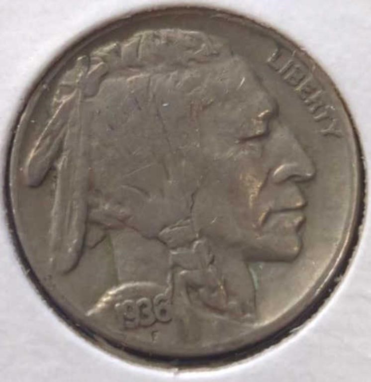 1936 Buffalo nickel