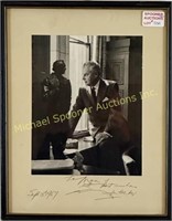 SIGNED JOHN DIEFENBAKER PHOTOGRAPH