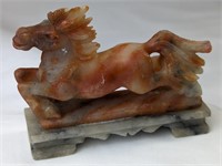 JADE HORSE CARVING