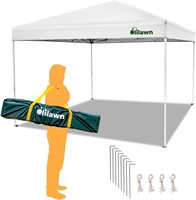10x10ft Canopy Tent  210D  Adjustable - White