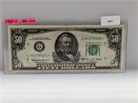 1963-A $50 Federal Reserve Star Note