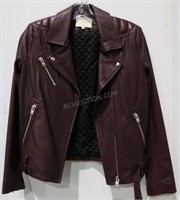 Ladies IRO Leather Jacket Sz 36