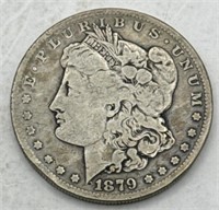 (JJ) 1879 s Silver Morgan Dollar