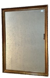 Gold Framed Mirror,  29.75 x 41.75 in., some