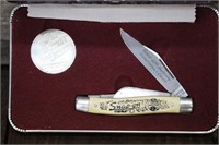 Snap-On 60th Anniversary Knife with Coin