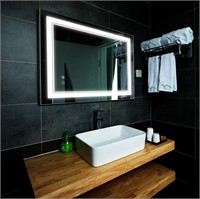 X116  LED Vanity Bathroom Mirror 32x24 in.