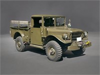 1952 Dodge M37 Military 4x4 and Trailer