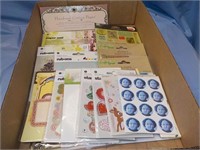 Stickers, stamps, rub ons