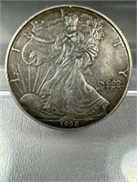 1998 1oz. Silver Eagle w/ Toning!