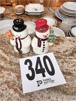 Snowman Salt/Pepper Set(Kitchen)