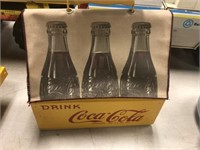 Wooden Coca Cola Beverage Carrier