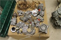 lot of gas parts