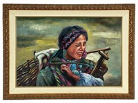 The Tibetan Women Oil Painting