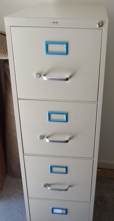 Four Drawer File Cabinet