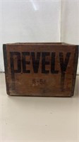 Pevely wood metal crate