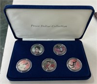 (5) ELVIS PRESLEY COIN COLLECTION