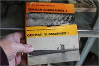 GERMAN SUBMARINES 1 & 2 BOOKS