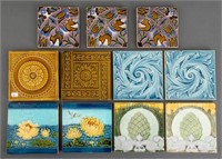 Art Nouveau Ceramic Tiles, 11
