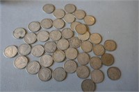 42 -  1966 and Older Ten Cent Coins