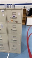 4 drawer metal filing cabinet 25 x 15 x 52