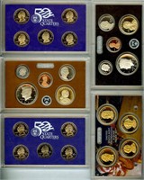 1985 90 99 05 08 08 15 16 21 & 21 Proof Sets