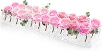 Acrylic Flower Vase  Rectangular  23.6inch/60cm