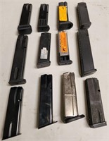 P - LOT OF 12 AMMO MAGS (C68)