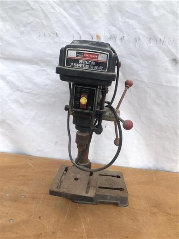 Craftsman 8" 3-speed Drill Press