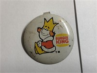 Vintage 1970s Burger King Button