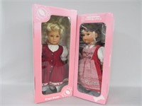2 ENGLE PUPPES GIRL DOLLS: