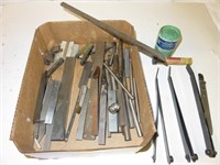 Lot: Steel Lathe Tool Bits, other Steel Machinist