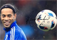 Ronaldinho Autograph Autograph  Photo