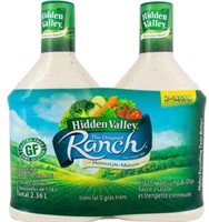 2-Pk Hidden Valley Original Ranch Salad Dressing &