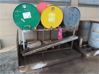 3 Barrel Oil Dispensing Stand & Bund
