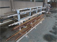 Welded Steel 4 Tier Stock Rack